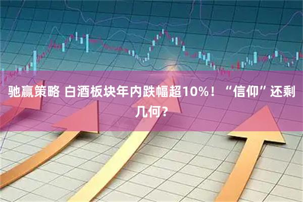 驰赢策略 白酒板块年内跌幅超10%！“信仰”还剩几何？